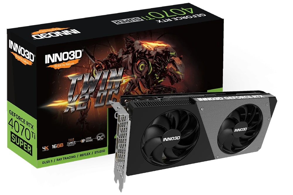 INNO3D GeForce RTX 4070 Ti SUPER TWIN X2 OC